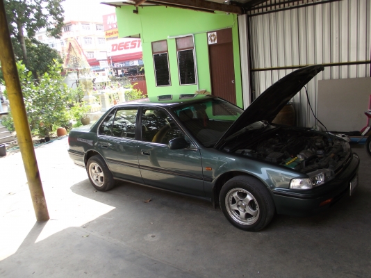 ขาย Honda accord ปี92 เกีย Auto ช่วงล่างทำใหม่แล้วจากศูนย์ สีบางเดิม ดูแลดี