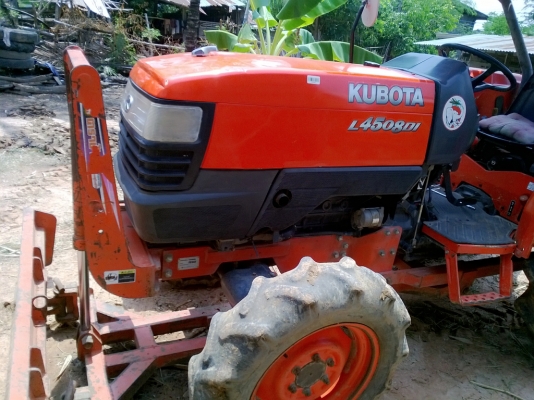 ขายแทรกเตอร์คูโบต้า L4508 DI ใบมีดดันดินตราช้างพร้อมผาลบุกเบิก3*22ตราช้างพร้อมใช้งานครับ