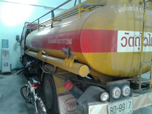 จากเชียงใหม่ วางมัดจำแล้วคั๊บ6ล้อบรรทุกน้ำมัน ISUZU NPR 120แรงม้า แทงค์ 7000ลิตร เอกสารพร้อม รถสวย คัทซ๊สวย 087-2976734