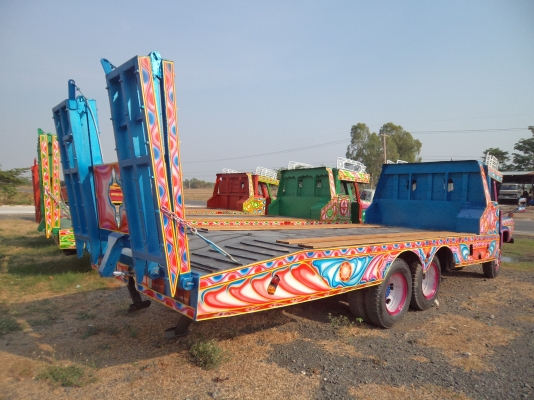 ขาย385000บาทรถ10ล้อเทเลอร์เข็นรถเกียว สภาพสวยๆพร้อมใช้งาน