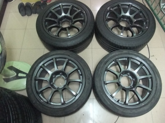 แม็ก RS ขอบ 18 มือสอง8.5 9.5 ทำสีมาใหม่