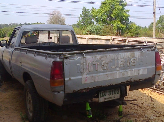 ขายรถกะบะ.มิตซู.เฉินหลง ราคา44,000.บ""ต่อรอง""ทะเบียนพร้อมโอน ภาษี.ธ.ค.57ไฟน้าเปลี่ยนให้ครับ