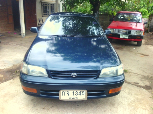 ขาย TOYOTA COLONA ท้ายโด่งไฟแยกเครื่อง1600หัวฉี ล้อแมกBBSขอบ16สีสวยภายในสวย 7900