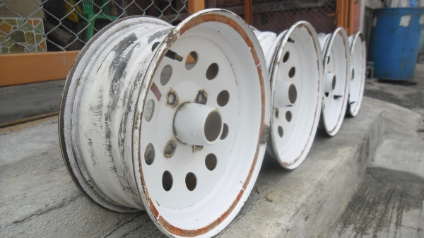 ล้อเหล็ก(โบราณ 14") 4-114.3