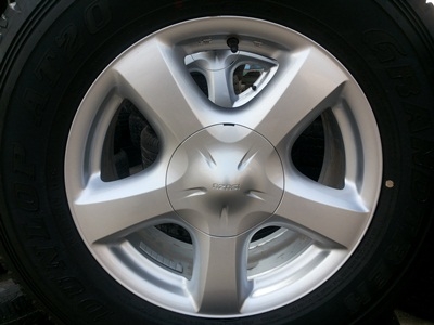 ขายล้อแม็กIsuzu D-MAX V-Crossพร้อมยาง ปี 12 1 ชุด