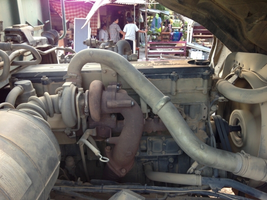 พ่วง 22 ล้อ Mitsu Fuso turbo 260 hp