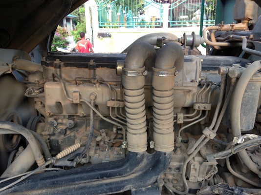 พ่วง 22 ล้อ Mitsu Fuso turbo 260 hp