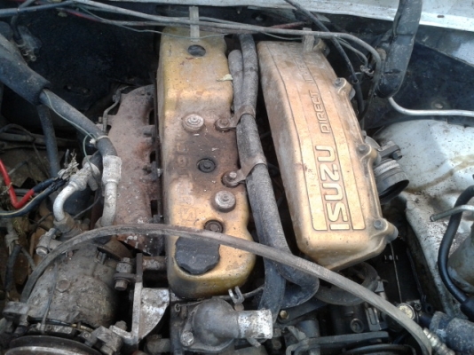 รถกระบะอีซูสุ แคป รถชน ขายตามสภาพ  เล่มพร้อมชุดโอน