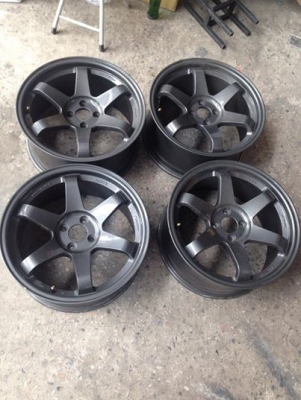 ขายล้อ TE37 SL ขอบ17 4/100 กว้าง8 ไหม่มากๆ ถูกๆครับ
