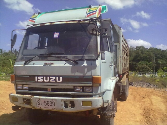 10ล้อดั้ม2เพลา195แรง ISUZU FVZ รถสภ่Kพเดิมๆ ห้างแท้ คัสซีสวย เครื่องแห้ง...