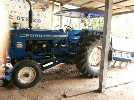 แทรกเตอร์ Fond 6600 ใบมีด ผาน 7 พร้อมใช้งาน..ไม่มีคนขับครับ
