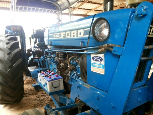 แทรกเตอร์ Fond 6600 ใบมีด ผาน 7 พร้อมใช้งาน..ไม่มีคนขับครับ