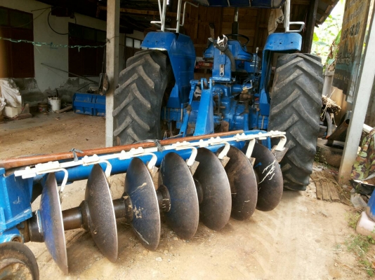 แทรกเตอร์ Fond 6600 ใบมีด ผาน 7 พร้อมใช้งาน..ไม่มีคนขับครับ