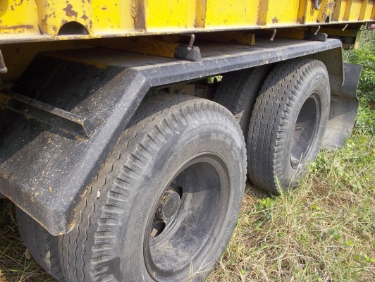 ขายหางพื้นเรียบ 12.20 เมตร RCK  พร้อมใช้ ไม่ต้องซ่อม ยางดีทั้ง8เส้น