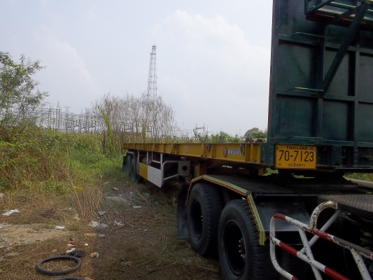 ขายหางพื้นเรียบ 12.20 เมตร RCK  พร้อมใช้ ไม่ต้องซ่อม ยางดีทั้ง8เส้น