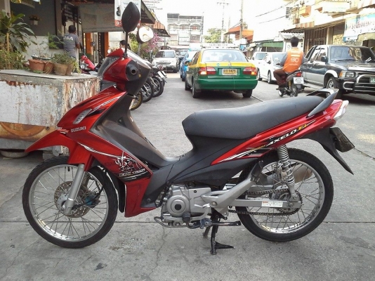 Shokun axelo FI ปี 55 เครื่องเดิม แน่นๆ ราคาไม่แรง ทดลองขับได้จ้า