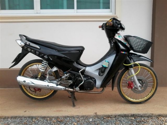 ขาย Wave125 ทะเบียนพร้อมโอนรถปี 47 ภาษีขาดยังไม่เกิน 3 ปี เครื่องแรงแต่งมาพอประมาณ ขาย 9900 บาท