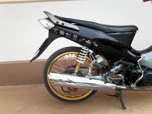 ขาย Wave125 ทะเบียนพร้อมโอนรถปี 47 ภาษีขาดยังไม่เกิน 3 ปี เครื่องแรงแต่งมาพอประมาณ ขาย 9900 บาท