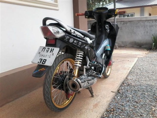 ขาย Wave125 ทะเบียนพร้อมโอนรถปี 47 ภาษีขาดยังไม่เกิน 3 ปี เครื่องแรงแต่งมาพอประมาณ ขาย 9900 บาท