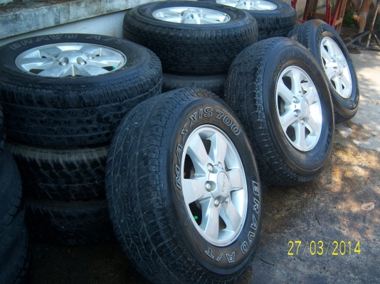 แม็กพร้อมยาง 245 70 16