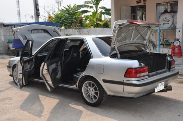 ขาย TOYOTA CORONA 1992 วางเครื่อง 4AG 1600cc แรงๆ หล่อๆ พร้อมใช้งาน ขาย TOYOTA CORONA 1992 วางเครื่อง 4AG 1600cc แรงๆ หล่อๆ พร้อมใช้งาน