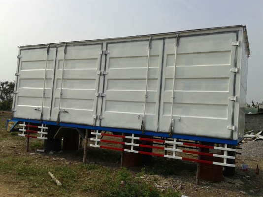 ขายตู้แห้งอลูมิเนียม ยาว 7.20 เมตร 10 บาน