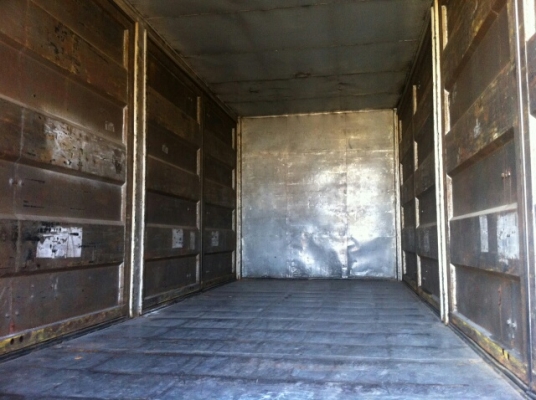 ขายตู้แห้งอลูมิเนียม ยาว 7.20 เมตร 10 บาน