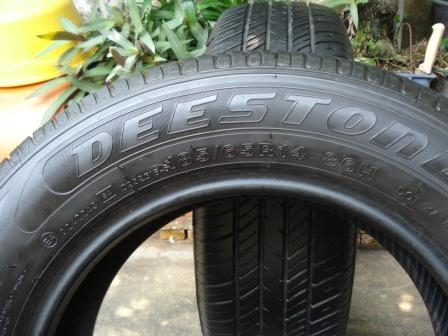 ยาง destone 185-65-14 ปี 12  1 คู่