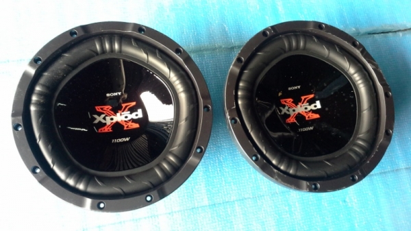 ลำโพง Sub Woofer SONY X Plod ขนาด 10 นิ้ว สวย ดี ถูก