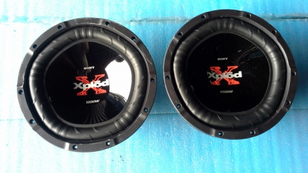 ลำโพง Sub Woofer SONY X Plod ขนาด 12 นิ้ว สวย ดี ถูก