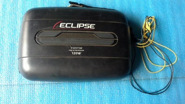 Sub Box 120W ยี่ห้อ Eclipses เสียงตึบ เบสดี สภาพสวย