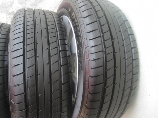 ขายล้อแม็กป้ายแดง Mazda2 15"x6" et45 4รู100 พร้อมยางปี13 สนใจติดต่อเล็กคลองสามครับ 081-3747940