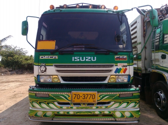 ขายรถบรรทุก ISUZU 320 hp ไม่ดั๊มพ์ (แม่+ลูก)