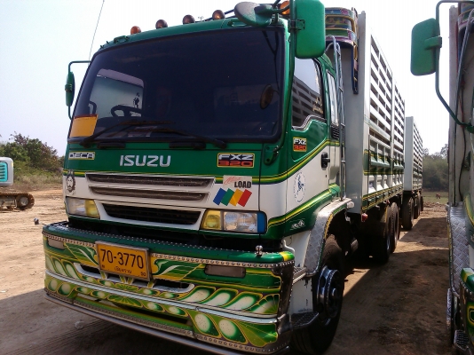 ขายรถบรรทุก ISUZU 320 hp ไม่ดั๊มพ์ (แม่+ลูก)