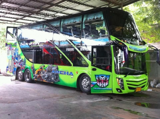 ขายรถทัวร์ 2 ชั้น 8 ล้อ พร้อมทะเบียน