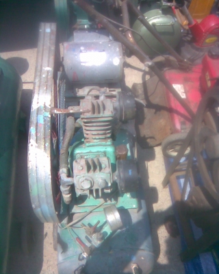 ปั้มลมฟูเส็ง 2  หัว