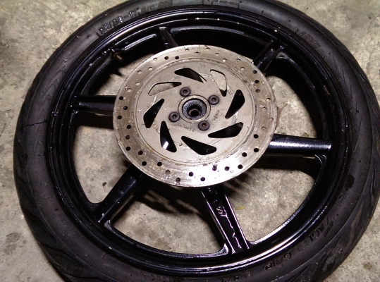 ขายล้อแม็ก TIGER ขอบ 17 พร้อมจานดิสฯ สภาพพร้อมใช้งาน