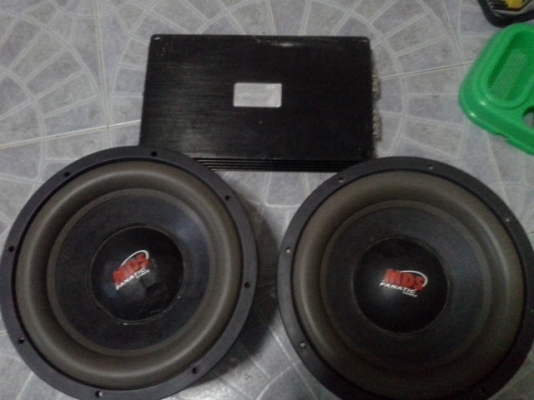 ขายชุดซับ 12" ว้อยคู่ กับแอมป์ class d