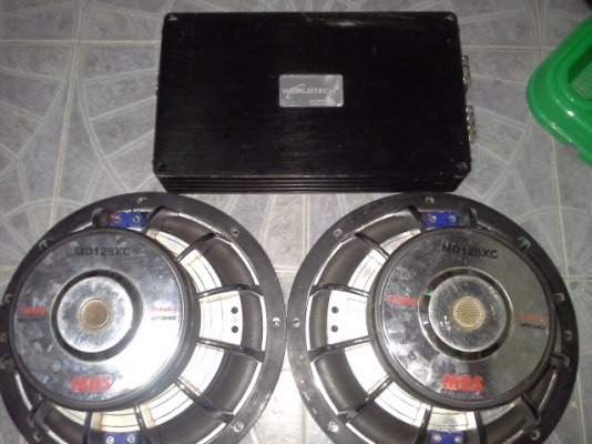 ขายชุดซับ 12" ว้อยคู่ กับแอมป์ class d