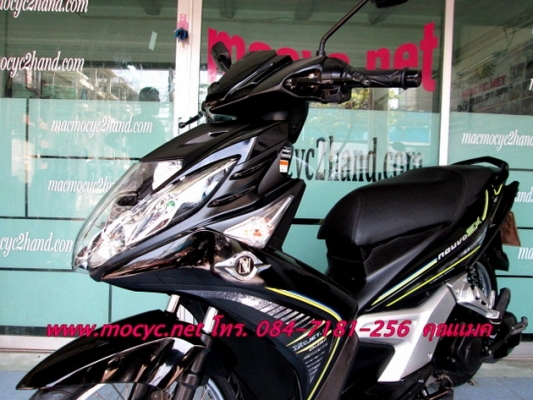 NOUVO SX สีดำ รถเดือน ก.ค.ปี 56 ระบบหัวฉีด กระบอกสูบไดอะซิล ทน แกร่ง แถมฟรี เสื้อ และหมวกกันน็อก 30900 NOUVO SX สีดำ รถเดือน ก.ค.ปี 56 ระบบหัวฉีด กระบอกสูบไดอะซิล ทน แกร่ง แถมฟรี เสื้อ และหมวกกันน็อก 30900