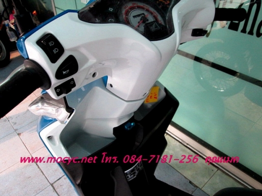 CLICK 110 i ปี 54 สีฟ้าขาว คอมบายเบลก รุ่นใหม่ไมล์ขาว ประหยัดน้ำมันมาก 23900 CLICK 110 i ปี 54 สีฟ้าขาว คอมบายเบลก รุ่นใหม่ไมล์ขาว ประหยัดน้ำมันมาก 23900