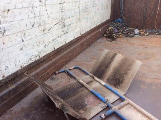 ***ขายกะบะคอกเหล็กกล่องคอกสูง ยาว 4.20 ม. ใส่หกล้อกลางคับ***