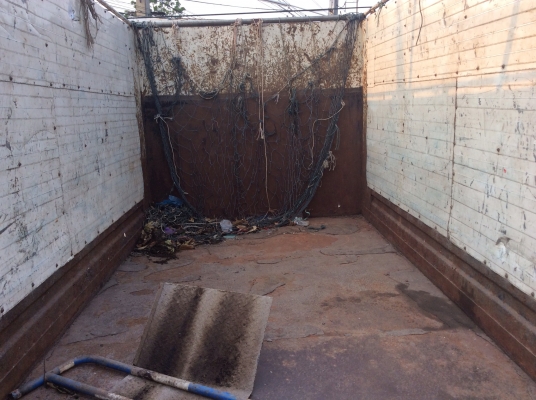 ***ขายกะบะคอกเหล็กกล่องคอกสูง ยาว 4.20 ม. ใส่หกล้อกลางคับ***