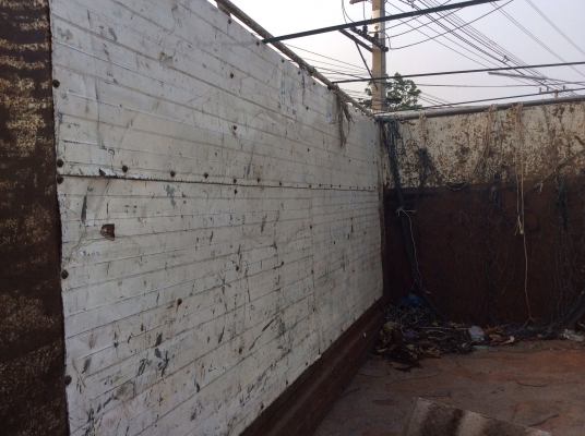 ***ขายกะบะคอกเหล็กกล่องคอกสูง ยาว 4.20 ม. ใส่หกล้อกลางคับ***