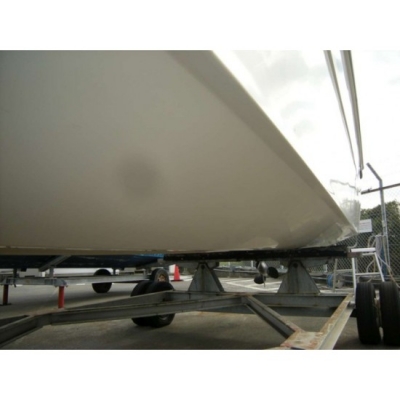 ขายเรือตกปลาไฟเบอร์ Catamaran Nissan SunCat 8 มือสองญี่ปุ่น