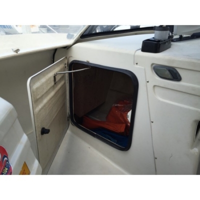 ขายเรือตกปลาไฟเบอร์ Catamaran Nissan SunCat 8 มือสองญี่ปุ่น