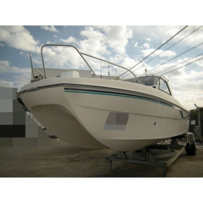 ขายเรือตกปลาไฟเบอร์ Catamaran Nissan SunCat 8 มือสองญี่ปุ่น