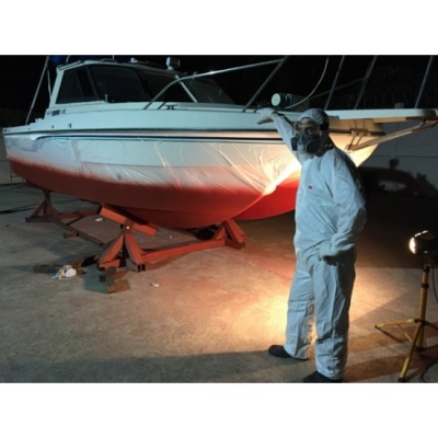 ขายเรือตกปลาไฟเบอร์ Catamaran Nissan SunCat 8 มือสองญี่ปุ่น