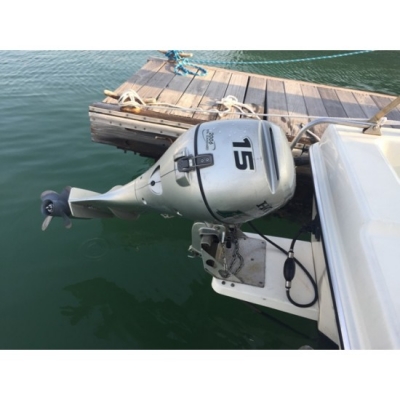 ขายเรือตกปลาไฟเบอร์ Catamaran Nissan SunCat 8 มือสองญี่ปุ่น