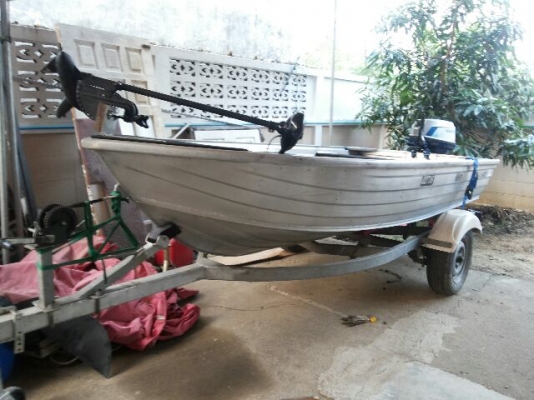 ขายเรืออลูควินเท็ก 360 เครื่อง18 แรง